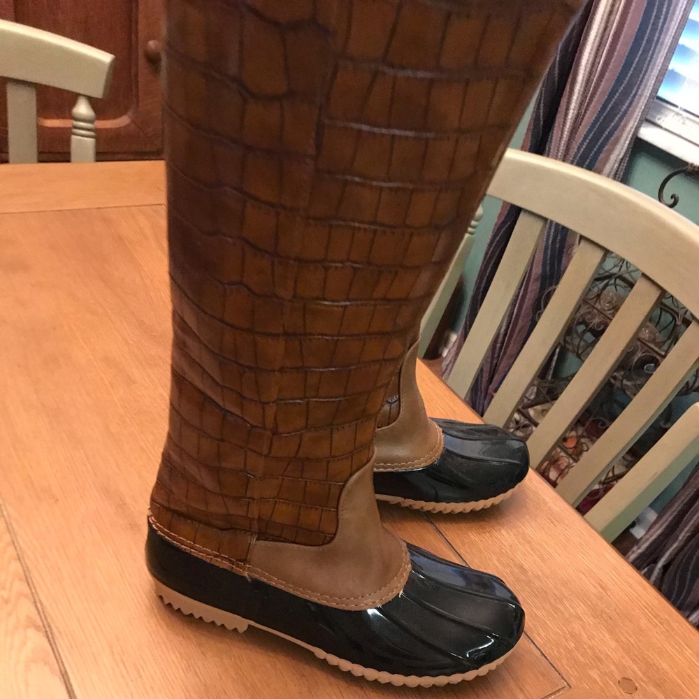 Tall Duck Boots